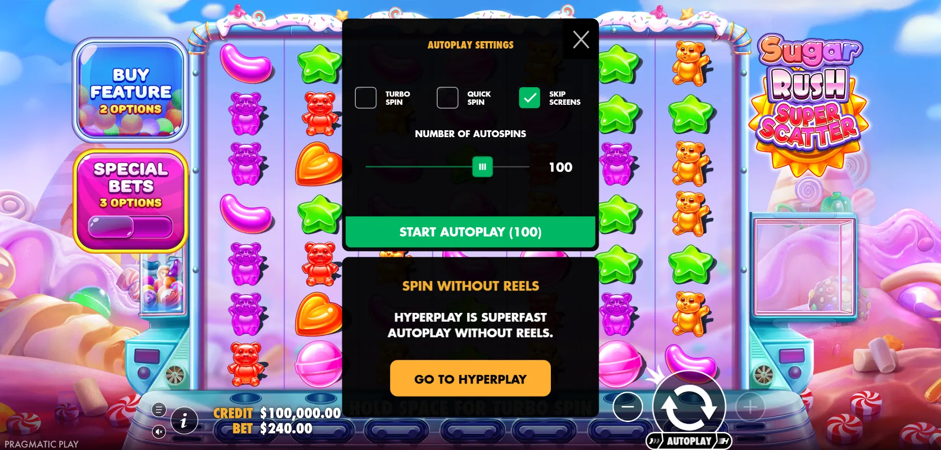 Jugar Sugar Rush Super Scatter en Móvil