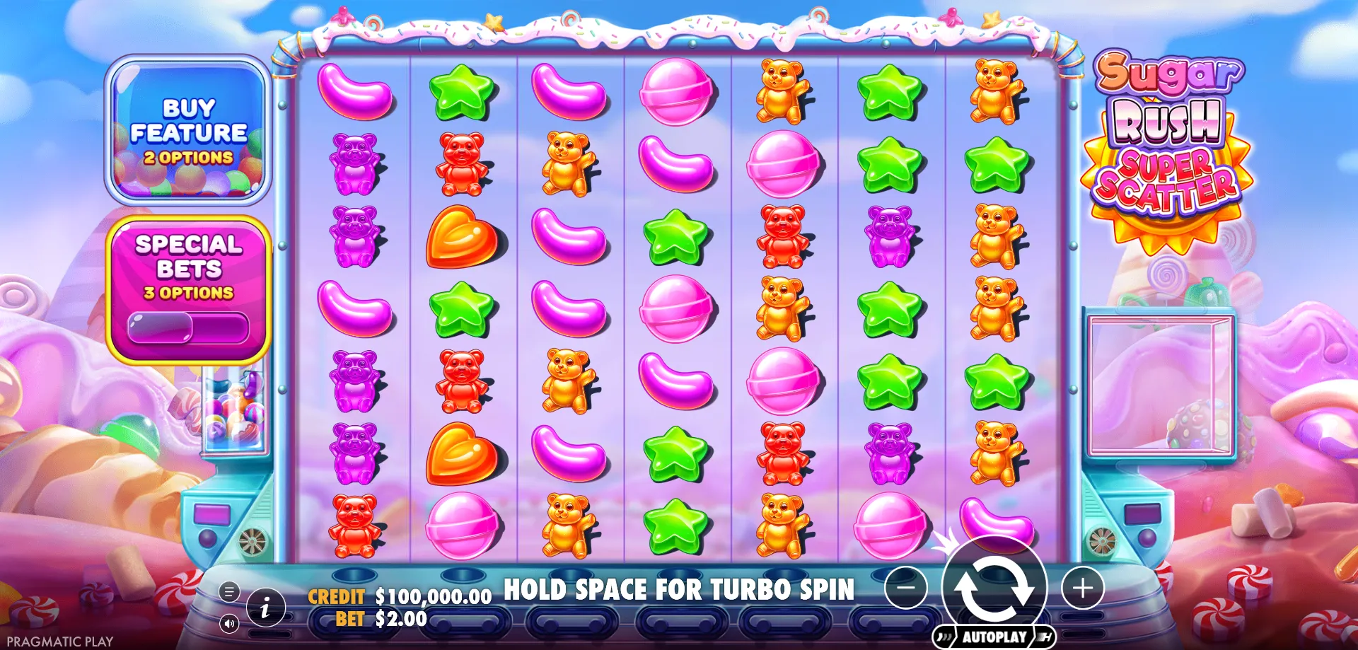 Legalidad de Sugar Rush Super Scatter en España
