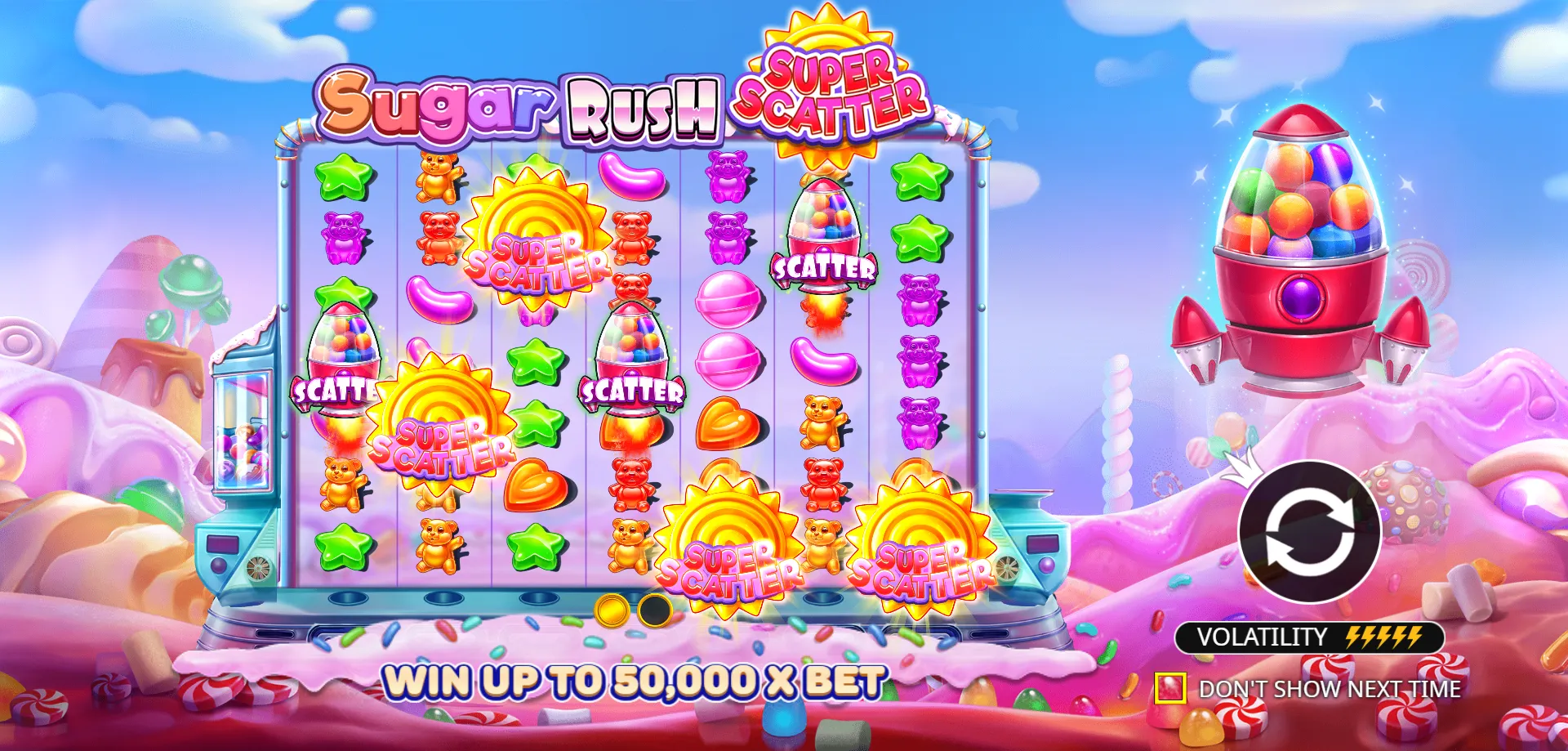 Martingala — sugar rush super scatter
